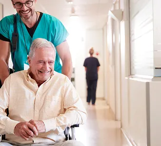 Patients being discharged